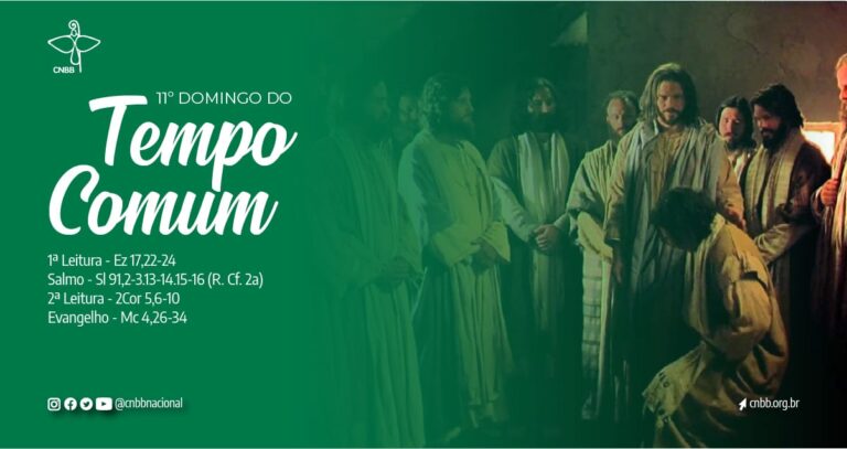 Liturgia Dominical: 11º Domingo do Tempo Comum