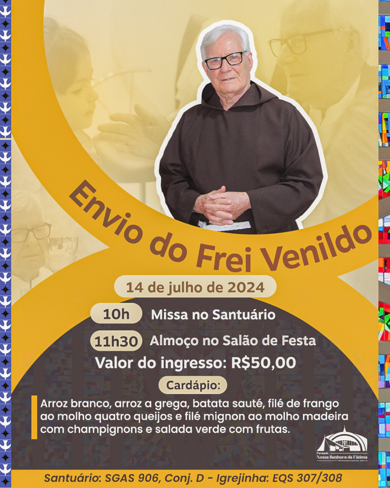 Envio do Frei Venildo