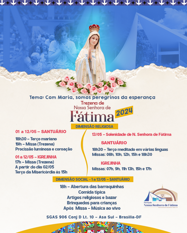 Festa de Nossa Senhora de Fátima 2024